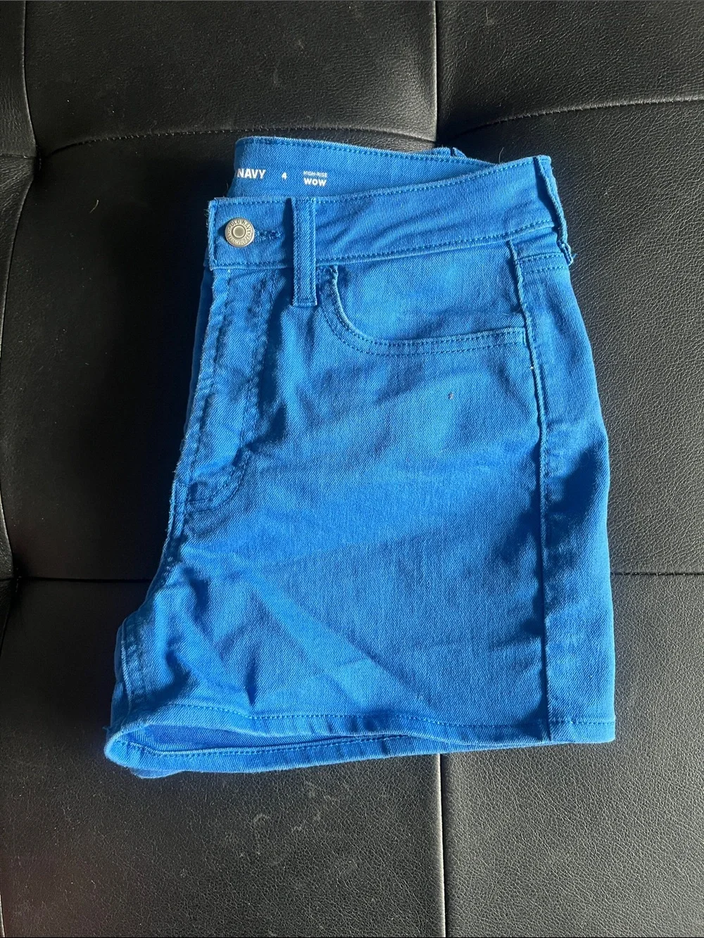 Old Navy Women's Bright Blue Denim Shorts